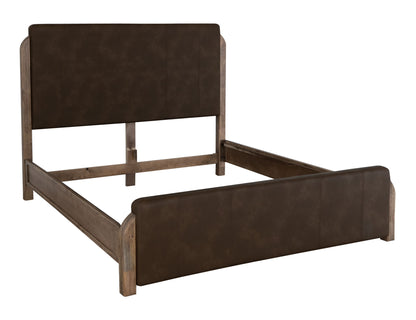 Xel-Ha - Queen Bed - Dark Brown