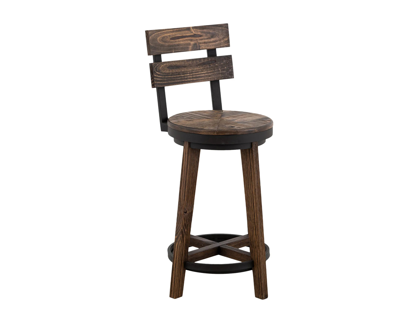 Dutton - Barstool (Set of 2) - Rookwood Brown
