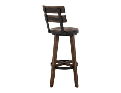 Dutton - 30" Barstool (Set of 2) - Rookwood Brown