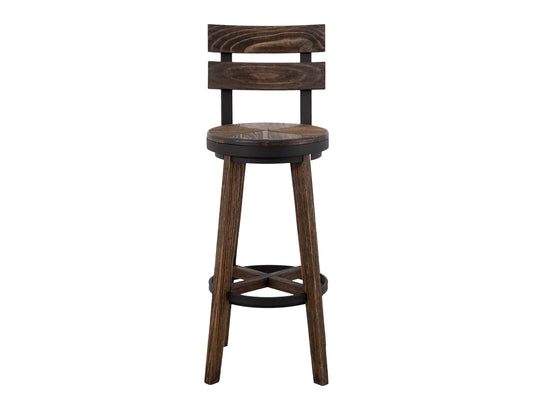 Dutton - 30" Barstool (Set of 2) - Rookwood Brown