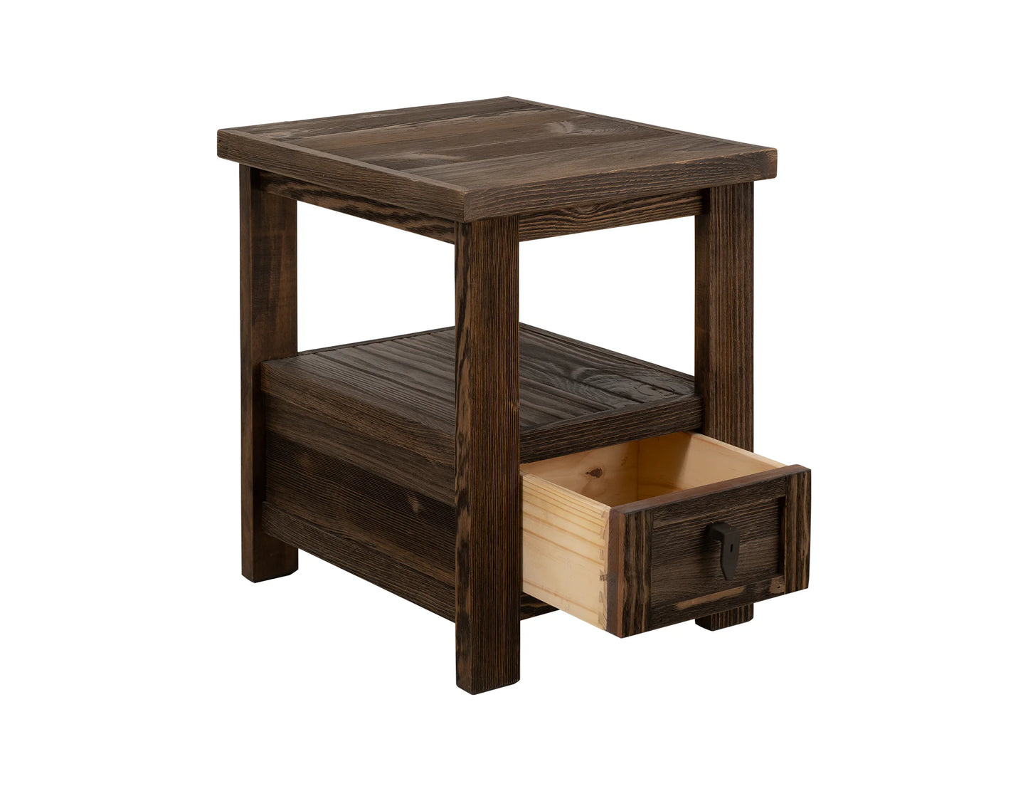 Dutton - Chairside Table - Rookwood Brown