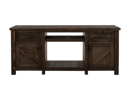 Dutton - TV Stand For Electric Fireplace - Rookwood Brown