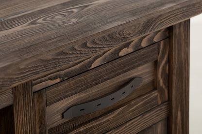 Dutton - TV Stand For Electric Fireplace - Rookwood Brown