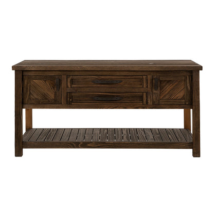 Dutton - Sofa Table - Rookwood Brown