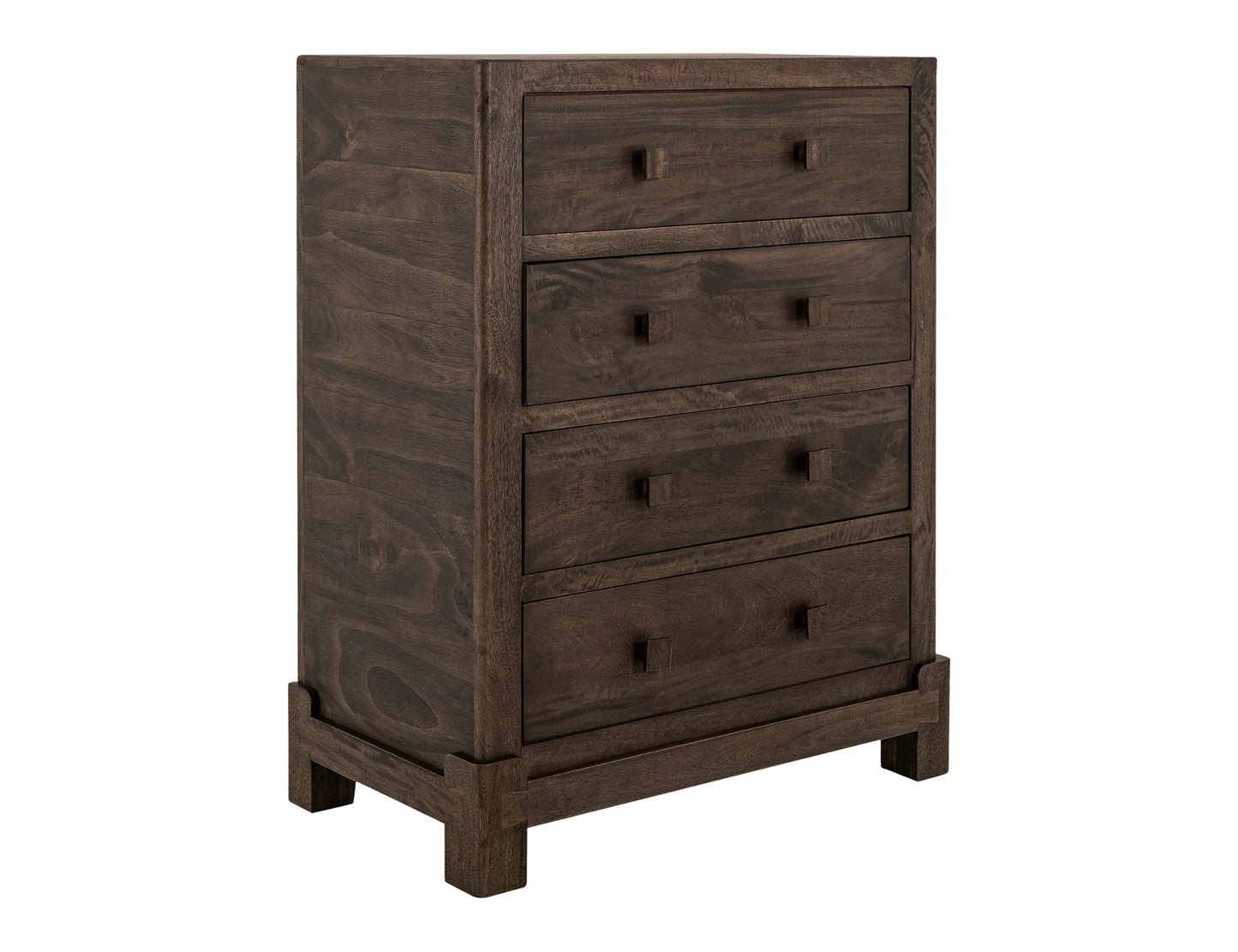 Dark Atenas - 4-Drawer Chest - Brown