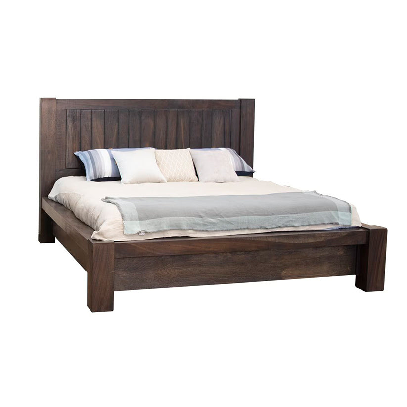 San Luis - Queen Bed - Dark Brown