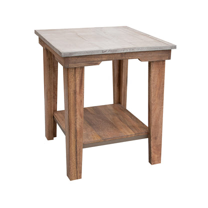 Tulum - End Table - Golden Brown