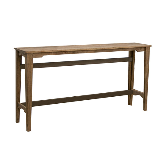 Tulum - Bar Height Sofa Table - Golden Brown