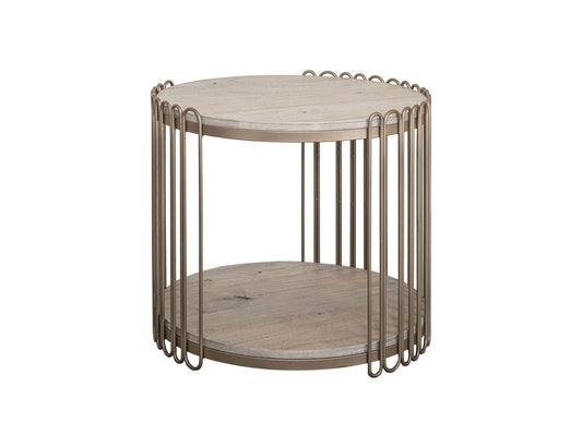 Grecia - End Table - Ivory