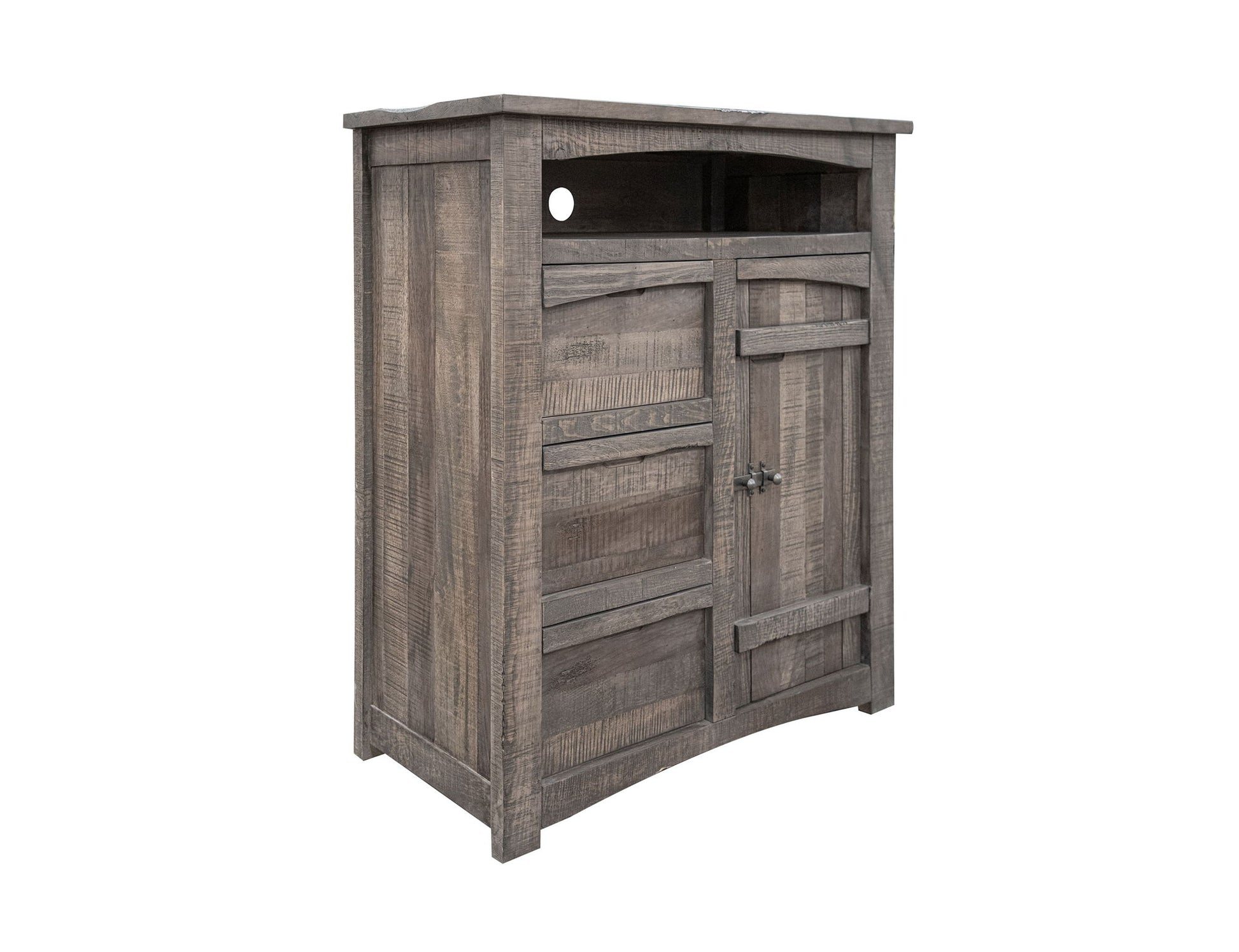 San Antonio Chest With 3 Drawers Dark Gray Furniture Warehouse Ohio