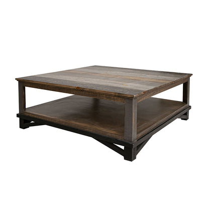 Loft Brown - Cocktail Table - Two Tone Gray / Brown