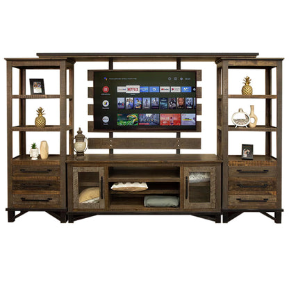 Loft Brown - Wall Unit - Dark Brown