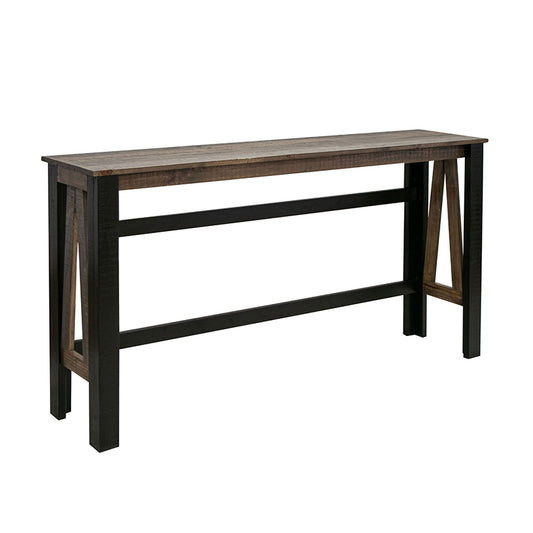 Loft Brown - Sofa Table - Two Tone Gray / Brown