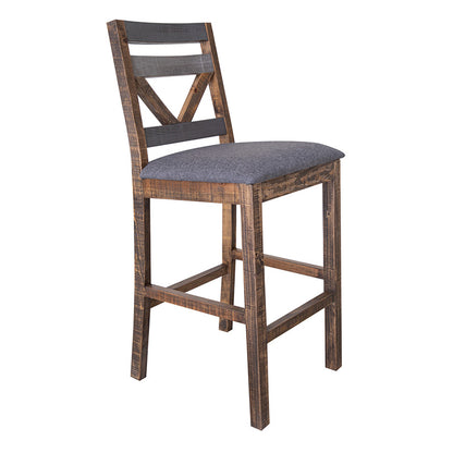 Loft Brown - Barstool - Two Tone Gray / Brown