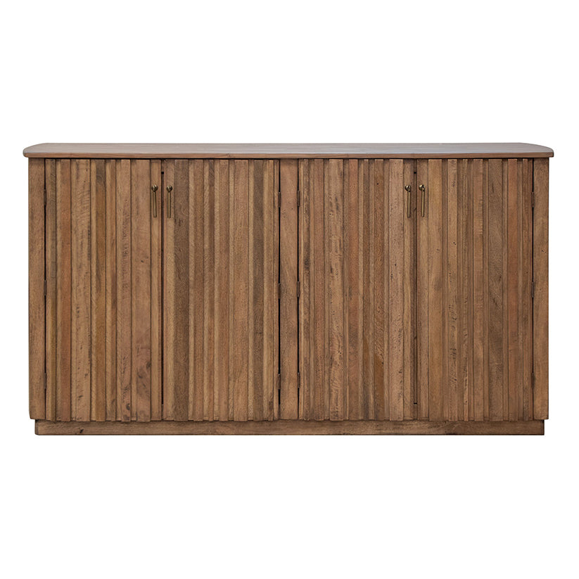 Mezquite - 4 Doors Console - Mezquite Brown