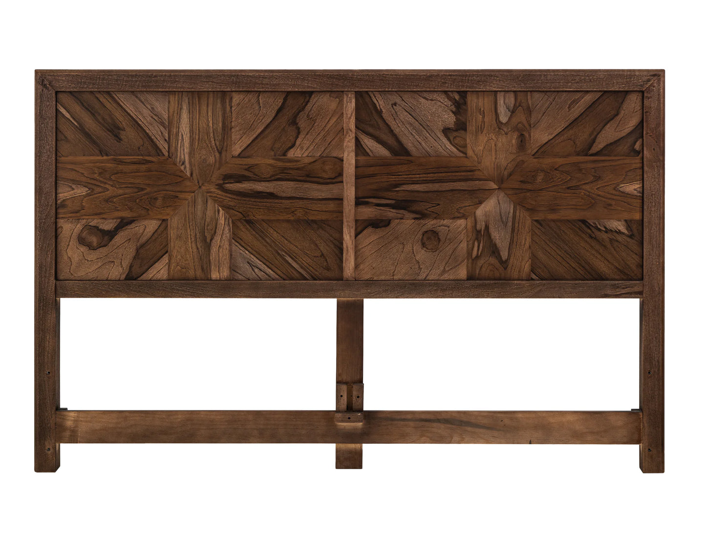 Praga - Queen Bed - Almond / Barrel Brown