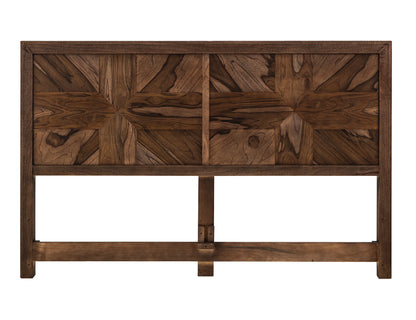 Praga - Queen Bed - Almond / Barrel Brown