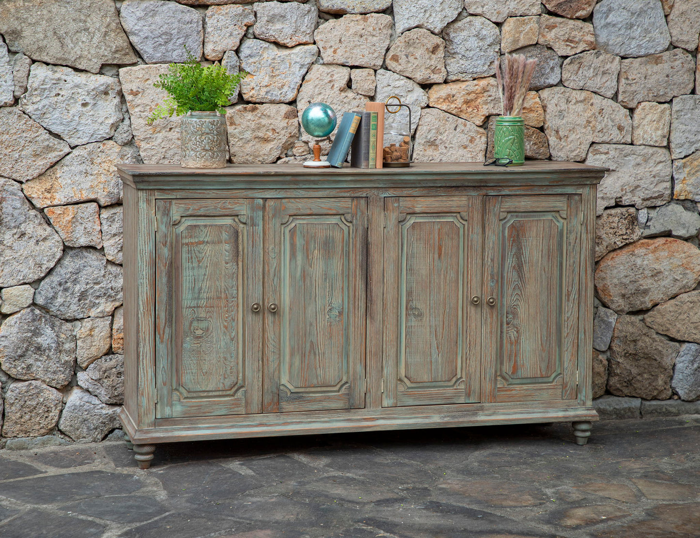 Margot - Console / TV Stand / Buffet - Aged Green