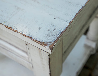 Aruba - Sofa Table - Antique White