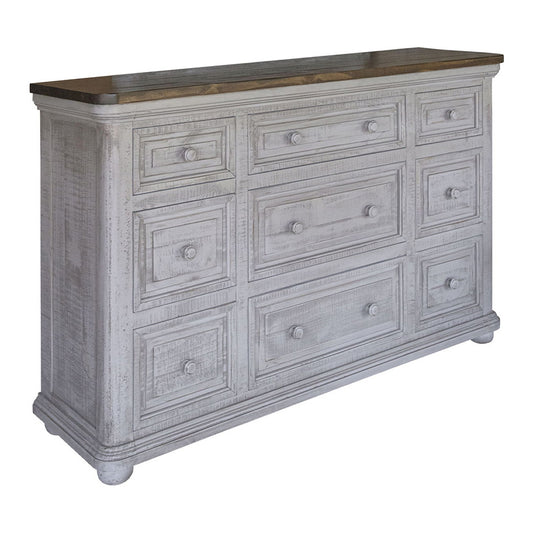 Luna Gray - Dresser - Weathered Gray / Brown