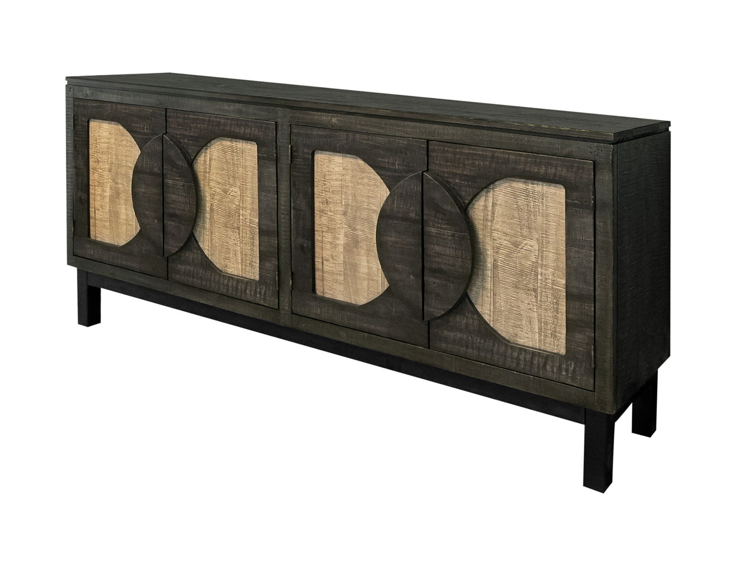 Cosala - Console - Black / Ligh Brown