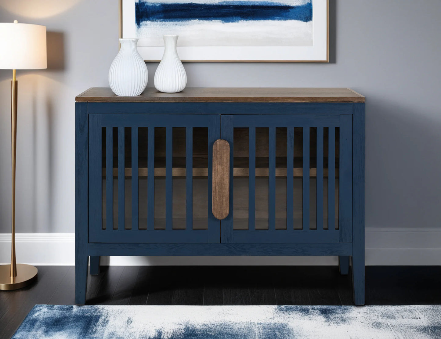 Autumn - Console - Indigo Blue