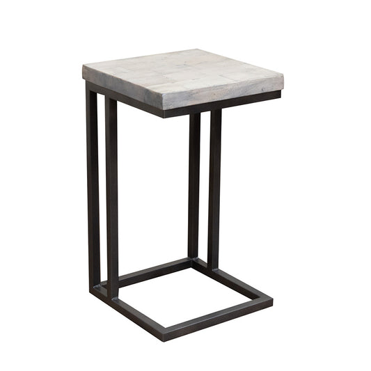 Vista - Accent Table - Off-White Bleached