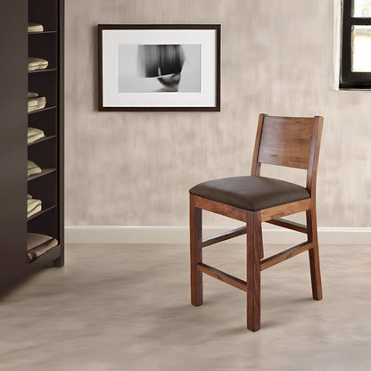 Parota - 30” Barstool - Cinnamon Brown