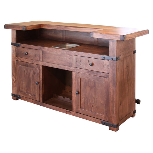 Parota - Table Bar - Dark Brown