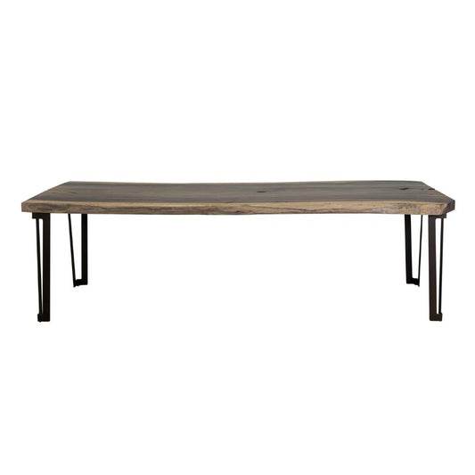 Natural Parota - Rectangular Table (Live Edge) - Light Brown