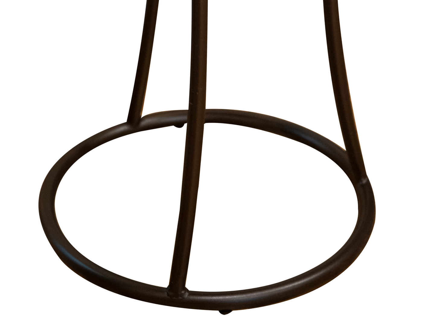 Vivo - Martini Table With Iron Base - Natural Two Tone