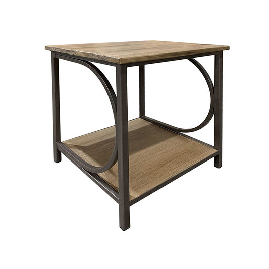 Zandria - End Table - Peanut