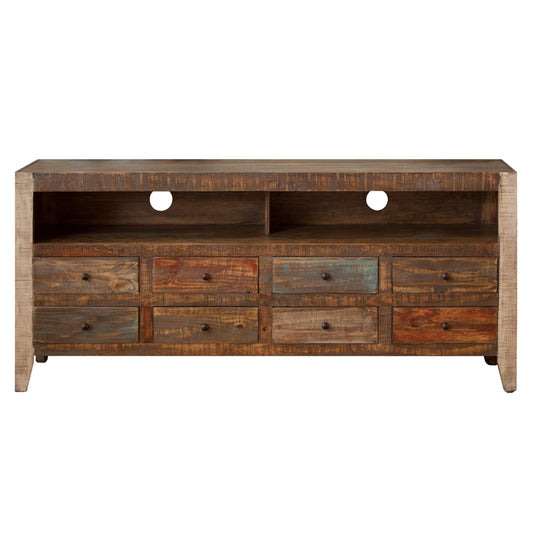 Antique - TV Stand / Wall Unit - Multicolor