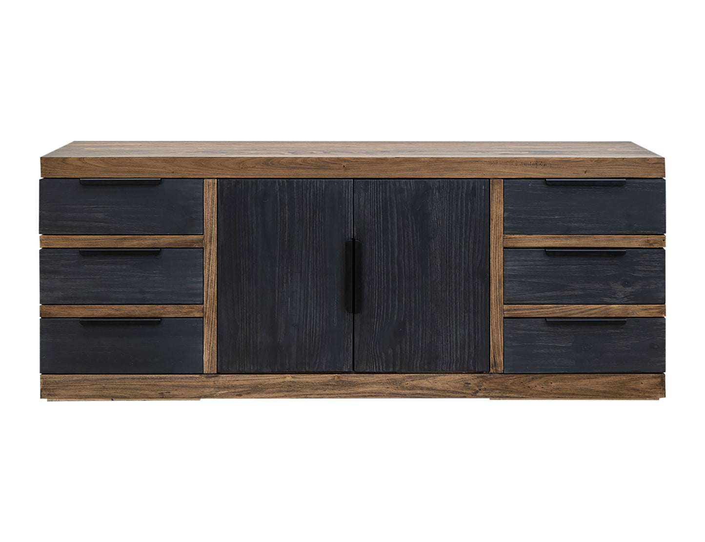 Tuxedo - Console - Satin Black / Brown