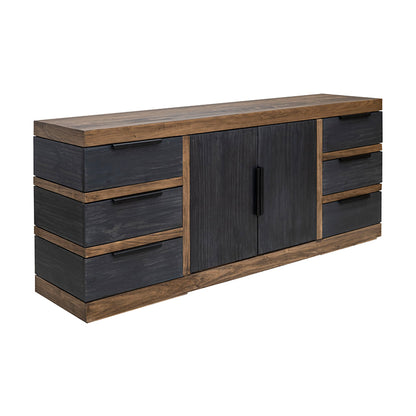 Tuxedo - Console - Satin Black / Brown