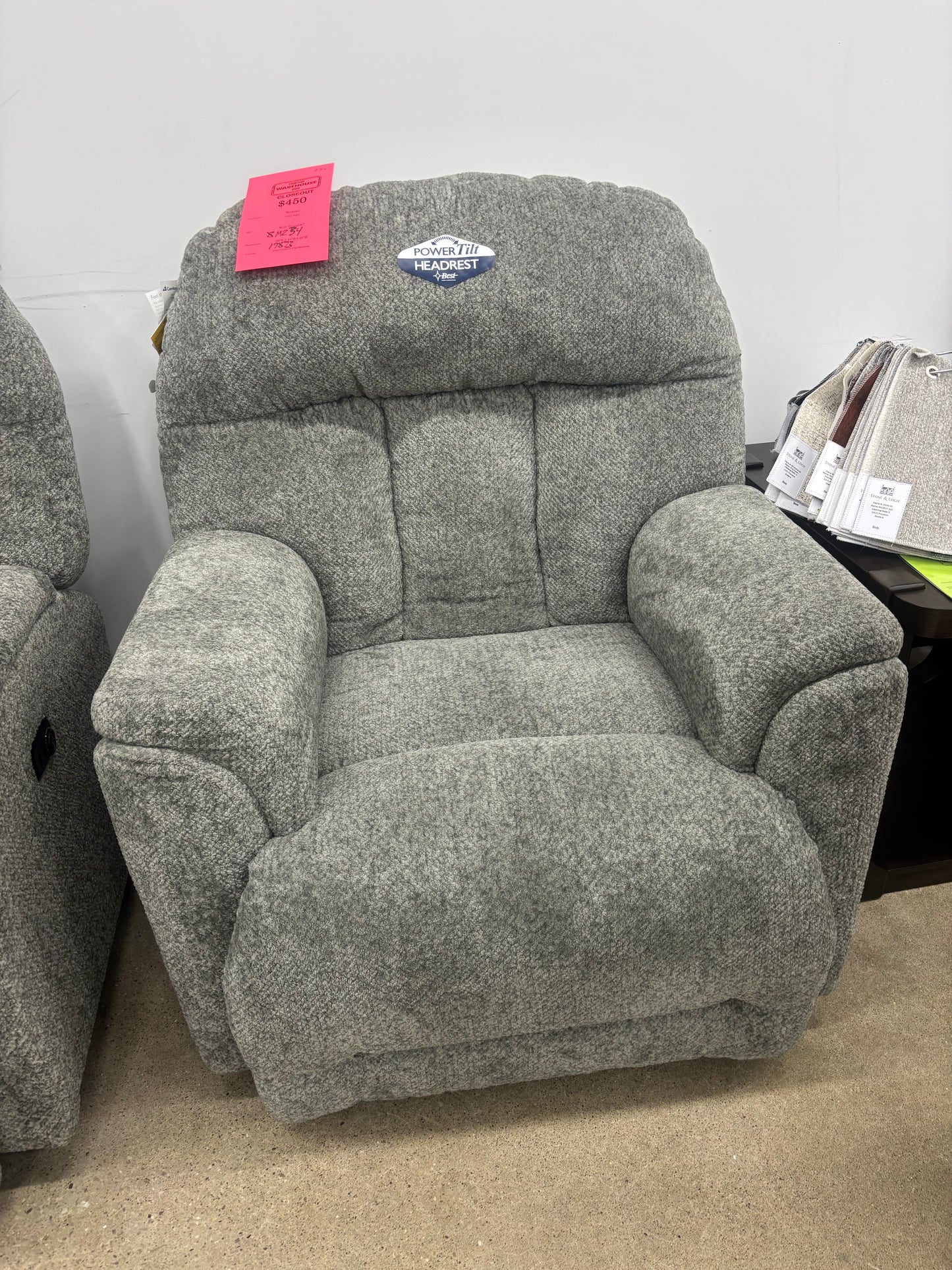 BHF Power Recliner W/ Adj. Headrest