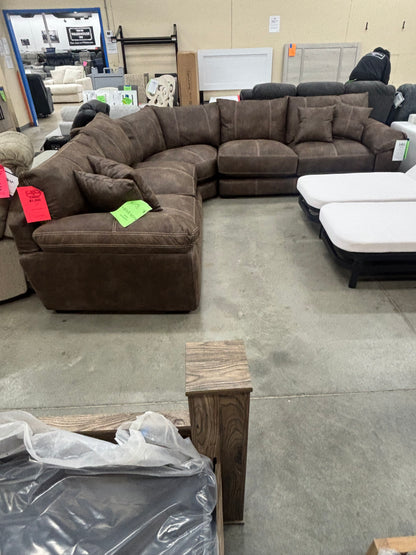 Brown Franklin Sectional