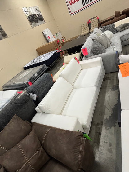 White Queen Sleeper Sofa