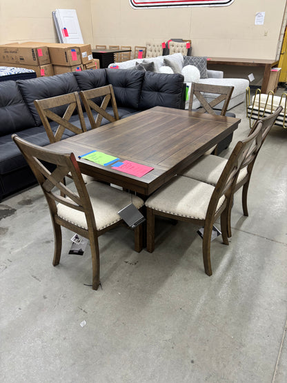 Dining Table W/ 6 Chairs