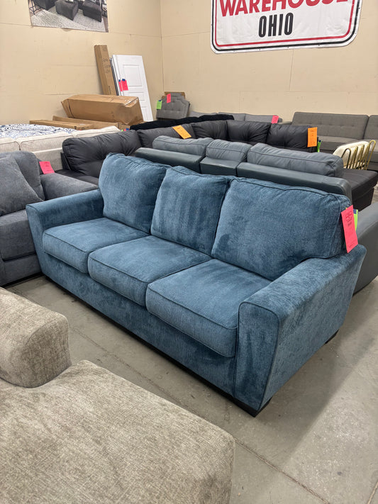 Blue Queen Sleeper Sofa