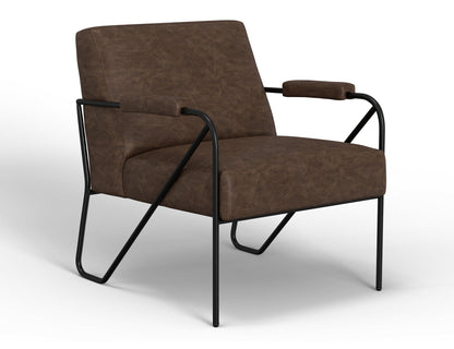 Lotus - Armchair - Chocolate Brown