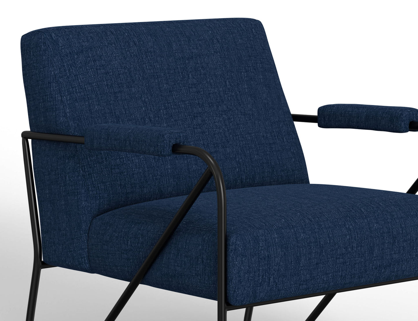 Lotus - Arm Chair - Midnight Blue