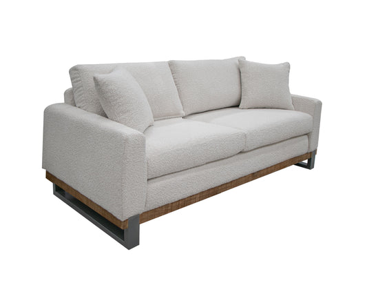 Mita - Loveseat - Light Cream