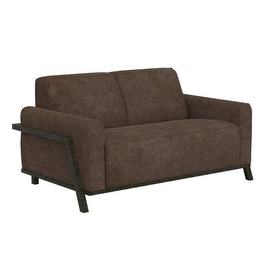 Fika - Loveseat - Brown