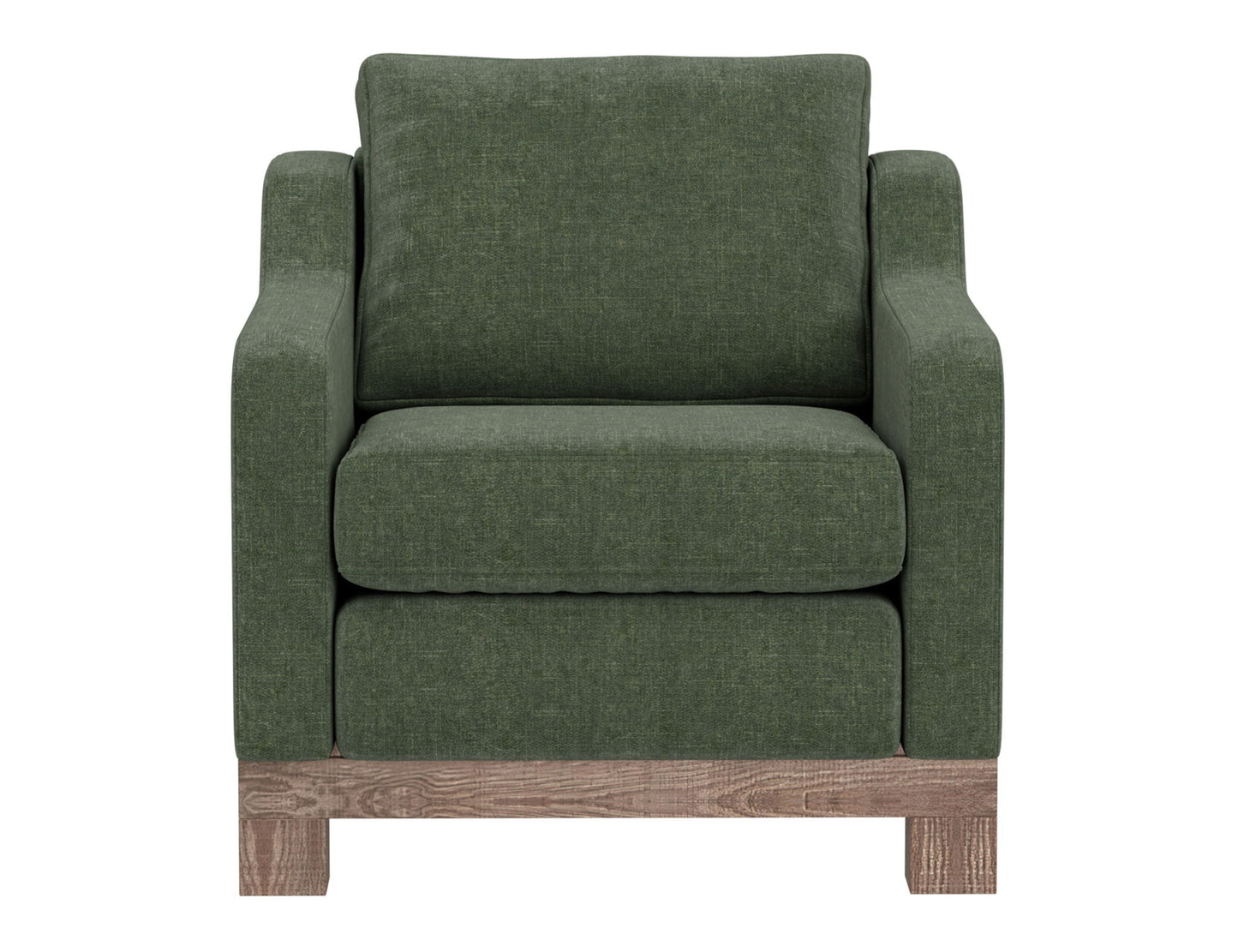 Samba - Arm Chair - Olive Green