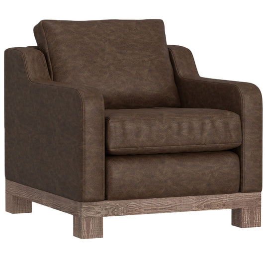 Samba - Arm Chair - Chocolate Brown