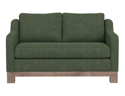 Samba - Fabric Loveseat - Olive Green