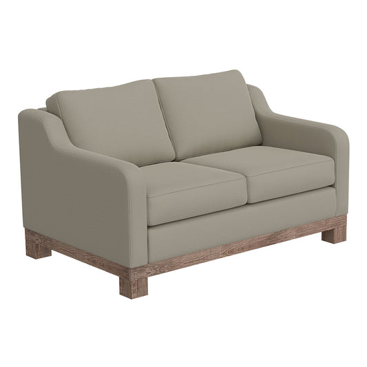 Samba - Modern Loveseat - Almond Gray