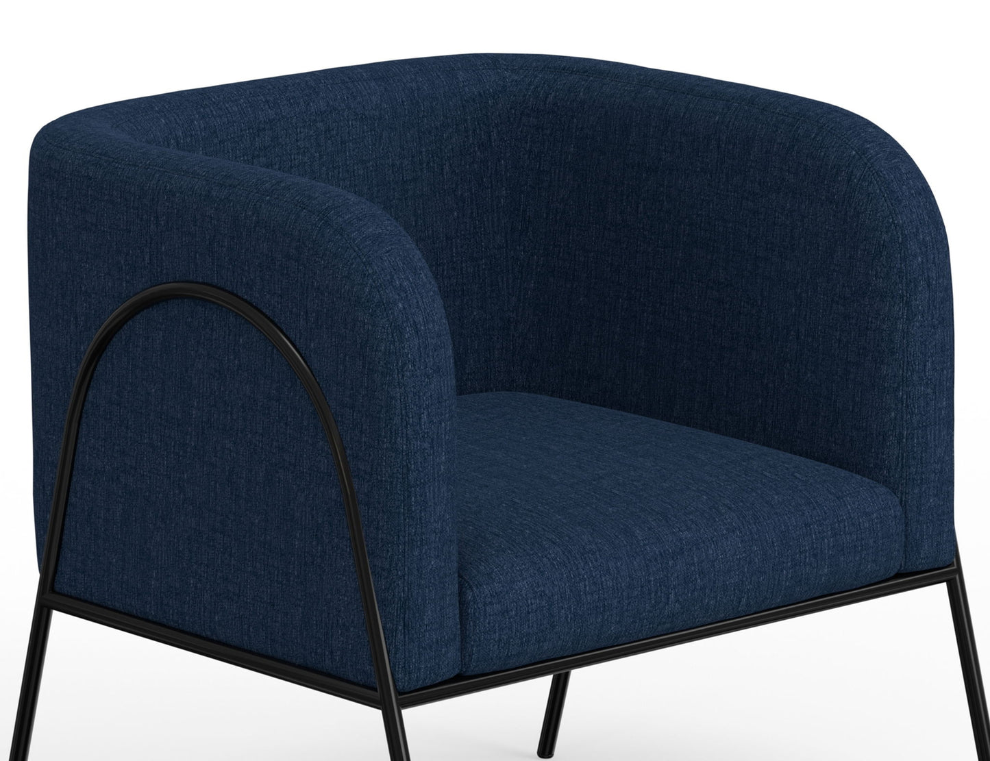 Malibu - Arm Chair - Midnight Blue