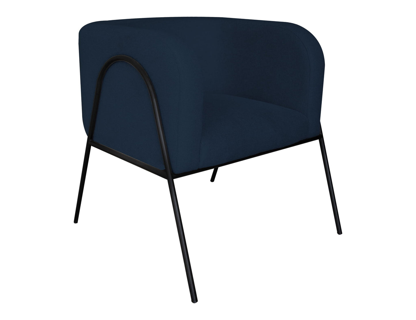 Malibu - Arm Chair - Midnight Blue